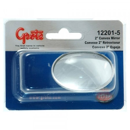 Grote Mirror-2-Stick On Convex -Retail Pk, 12201-5 12201-5